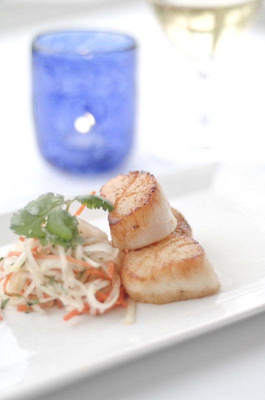 scallops MacCallum House A Boutique Mendocino Hotel