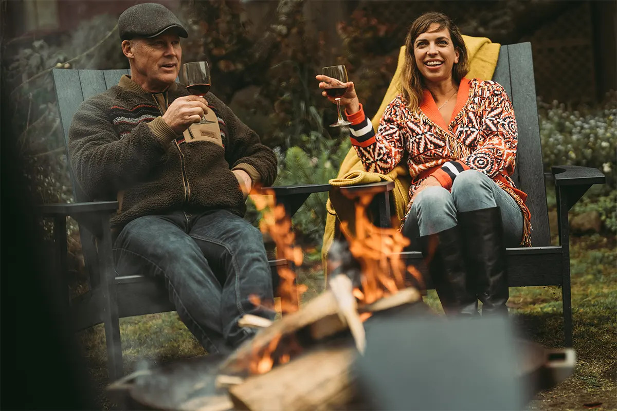 Mendocino Hotel Fire Pit