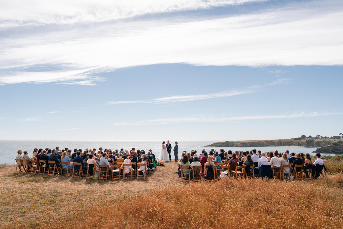 Mendocino Wedding Overlook